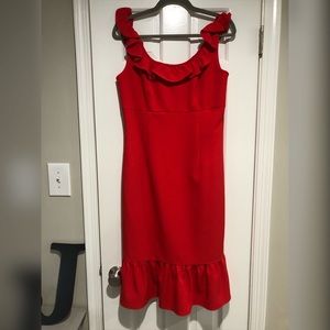 NWT - Nannette Lepore - Red Midi Dress